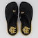 Chinelo Kenner Rakka Gold Flamengo - Masculino PRETO