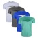 Kit Camisetas Penalty X - 4 Unidades - Masculina VERDE/BRANCO