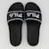 Chinelo Fila Drifter Stripes Logo II Slide - Masculino PRETO