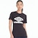 Camiseta Umbro Large Logo Duo - Feminina PRETO