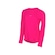 Camiseta Uv Protection M/L Feminina Speedo ROSA