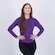 Camiseta Selene Manga Longa Proteção Uv50+ - Feminina ROXO