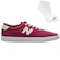 Kit Tênis New Balance 55 + Par de Meias - Feminino VINHO/BRANCO