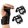 Kit Hand Grip Competition Skyhill + Munhequeira Elástica Listrada PRETO