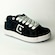 Tênis Qix Combat Suede - Unissex PRETO/BRANCO