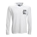 Camisa Manga Longa do Corinthians Liga Retro Inglês 1910 - Masculina BRANCO