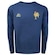 Blusão de Moletom Liga Retro França - Masculino AZUL ESCURO
