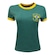 Camiseta do Brasil Verde Feminina - Liga Retro VERDE
