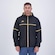 Jaqueta com Capuz Kappa Corta Vento Flow - Masculina PRETO