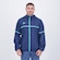Jaqueta com Capuz Corta Vento Kappa Flow - Masculina AZUL ESCURO