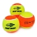 Bola Mormaii Beach Tennis Premium Pack 3 Unidades Laranja/Amarelo