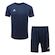 Kit Topper Camiseta + Calção Classic New - Masculino AZUL ESCURO