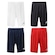 Kit de Calções Topper Classic New - Masculino - 4 unidades BRANCO/PRETO