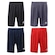 Kit de Calções Topper Classic New - Masculino - 4 unidades VERMELHO/PRETO