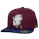 Boné Aba Reta Overking Pray Blessed - Snapback - Adulto VINHO