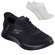 Kit Tênis Skechers Go Walk Flex - Masculino + Par De Meia PRETO