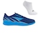 Kit Chuteira Futsal Penalty Lider Y-5 e Meia - Adulto AZUL