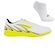 Kit Chuteira Futsal Penalty Lider Y-5 e Meia - Adulto BRANCO/AMARELO