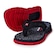 Chinelo Kenner Flamengo Rakka Kids - Infantil PRETO/VERMELHO