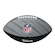 Bola de Futebol Americano Wilson Nfl Las Vegas Raiders Tailgate Jr PRETO/CINZA