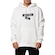 Blusão de Moletom com Capuz Quiksilver Quik Box 305G Wt24 - Masculina BRANCO