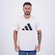 Camiseta adidas Training Essentials Logo - Masculina BRANCO