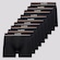 Kit Cueca Boxer Lupo Microfibra Seamless - 9 Unidades - Masculina PRETO