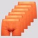 Kit Cueca Boxer Lupo Elastic Soft - 6 Unidades - Masculina LARANJA