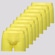 Kit Cueca Boxer Lupo Elastic Soft - 9 Unidades - Masculina AMARELO