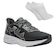 Kit Tênis Fila Racer Wings Masculino + Par de Meia PRETO/CINZA