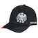 Boné Aba Curva Alemanha 1974 Liga Retrô - Strapback - Adulto PRETO