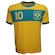 Camisa do Brasil Faixa Liga Retrô - Masculina AMARELO