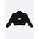 Blusão de Moletom Cropped Malwee Galaxy - Infantil PRETO