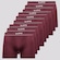 Cueca Boxer Lupo Microfibra sem Costura - 9 Unidades - Adulto VERMELHO