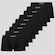 Cueca Boxer Lupo Microfibra - 9 Unidades - Adulto PRETO