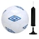 Bola Futsal Umbro Striker + Bomba de Ar BRANCO/AZUL