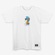 Camiseta Grizzly Delinquent Masculino BRANCO