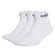 Meia Cano Médio adidas Cush Linear - 3 Pares - Adulto BRANCO