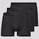 Kit Cuecas Boxer Lupo Microfibra sem Costura com 3 Unidades - Adulto CINZA