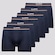 Kit Cuecas Boxer Lupo Microfibra sem Costura com 6 Unidades - Adulto AZUL ESCURO
