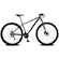 Bicicleta Aro 29 KRW em Alumínio 27 Velocidades Freio Hidráulico Suspensão Dianteira Mountain Bike Kr4 CINZA/PRETO