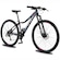 Bicicleta aro 29 Krw alumínio 24 Vel Shimano altus Freio Hidráulico Suspensão com Trava de ombro Kr11 - Adulto PRETO/ROSA