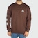 Blusão de Moletom sem Capuz Volcom Careca Iconic - Masculino VINHO