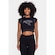 Blusa Cropped Diadora Embroidery - Feminina PRETO