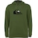 Blusão de Moletom Quiksilver Comp Logo Reforçado 305G com Capuz - Masculino VERDE
