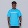 Camiseta Champion Logo Script Ink - Masculina AZUL/BRANCO