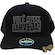 Boné Trucker Aba Curva Rhino Size Regulável com Abridor - Snapback - Adulto PRETO