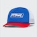 Boné Aba Curva FitDance Trucker Ftdnc - Snapback - Adulto AZUL/VERMELHO