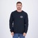 Blusão de Moletom Hurley Global - Masculino PRETO