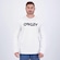 Camiseta Oakley Manga Longa Mark II - Masculina BRANCO